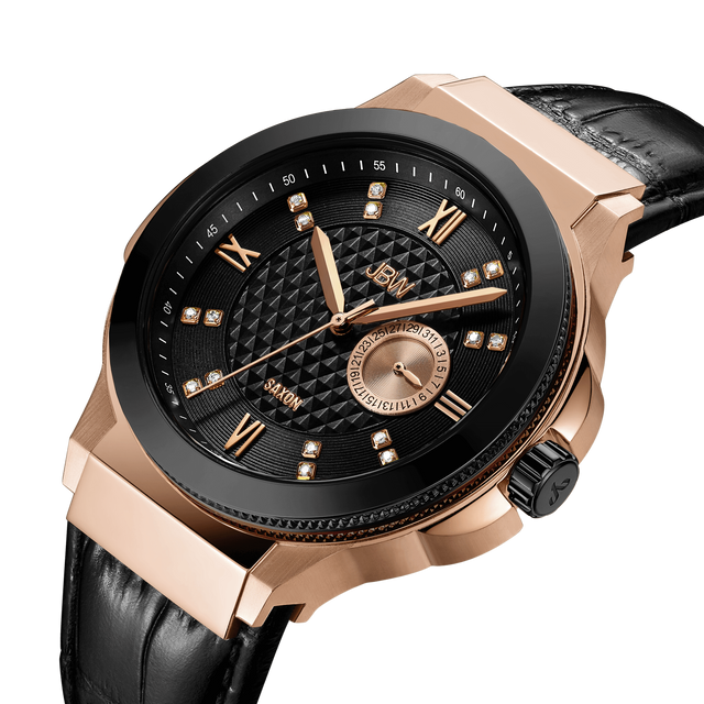 1-jbw-saxon-48-j6373e-rose-gold-black-leather-diamond-watch-front