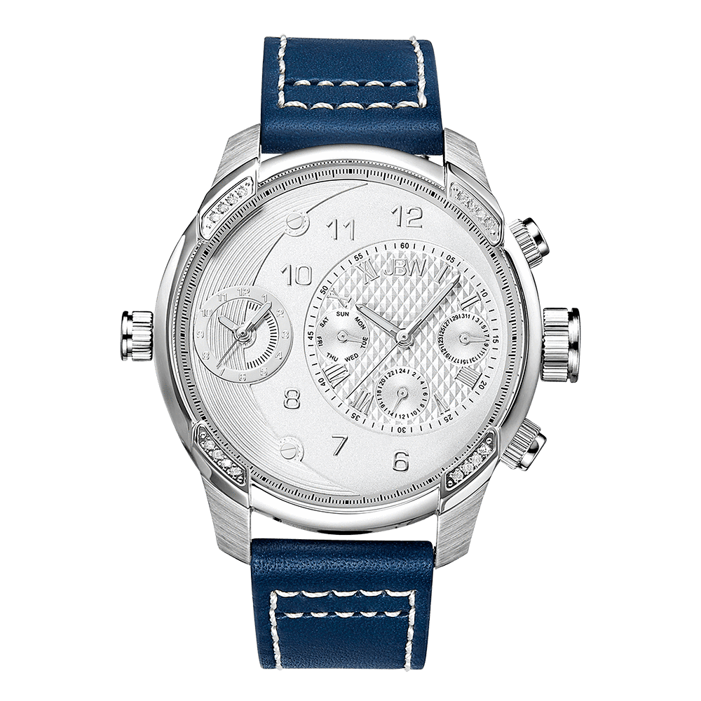 Jbw men's g3 2025 diamond & crystal watch