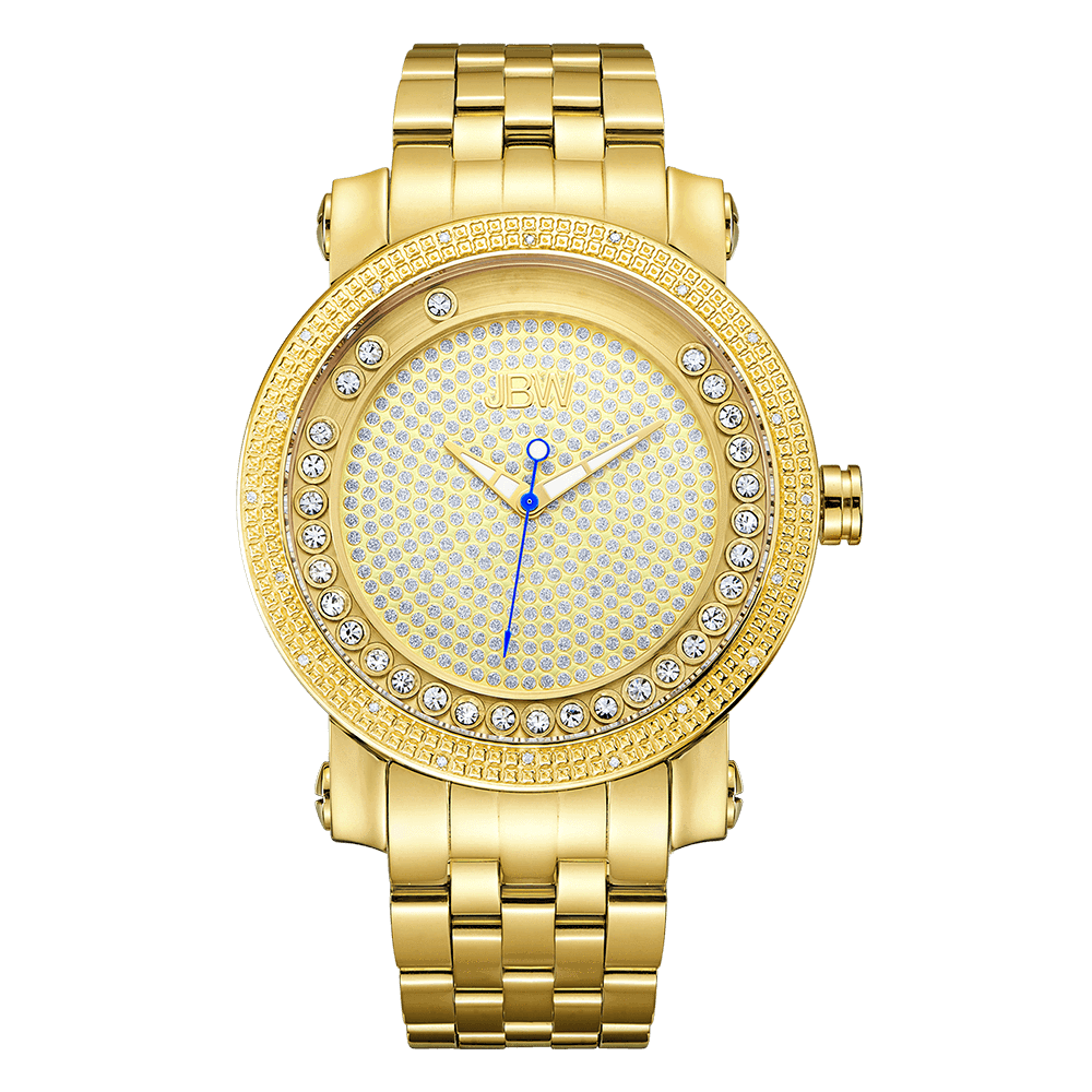 JBW Hendrix J6338B Men s Gold Diamond Watch JBW Watches