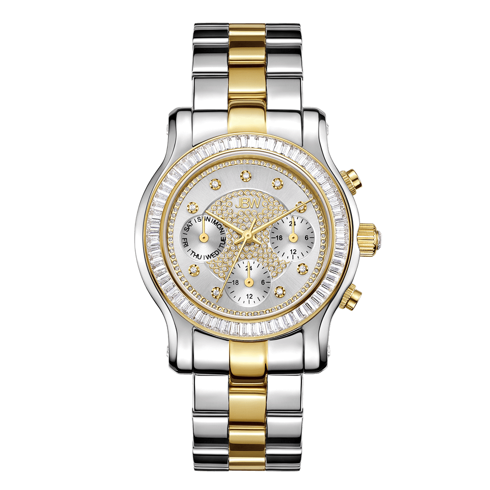 JBW Laurel J6330F Women's Two-Tone Gold Swiss Diamond Watch