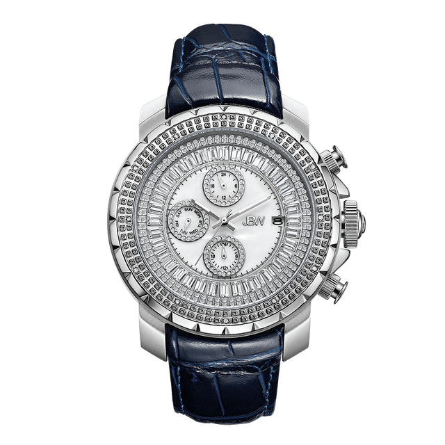 jbw-titus-j6347l-e-stainless-steel-navy-leather-diamond-watch-front