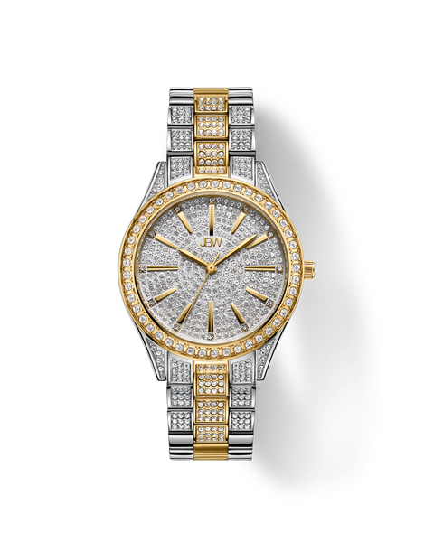 JBW Cristal 34 J6383D | Women's Two-Tone Diamond Watch – JBW Watches