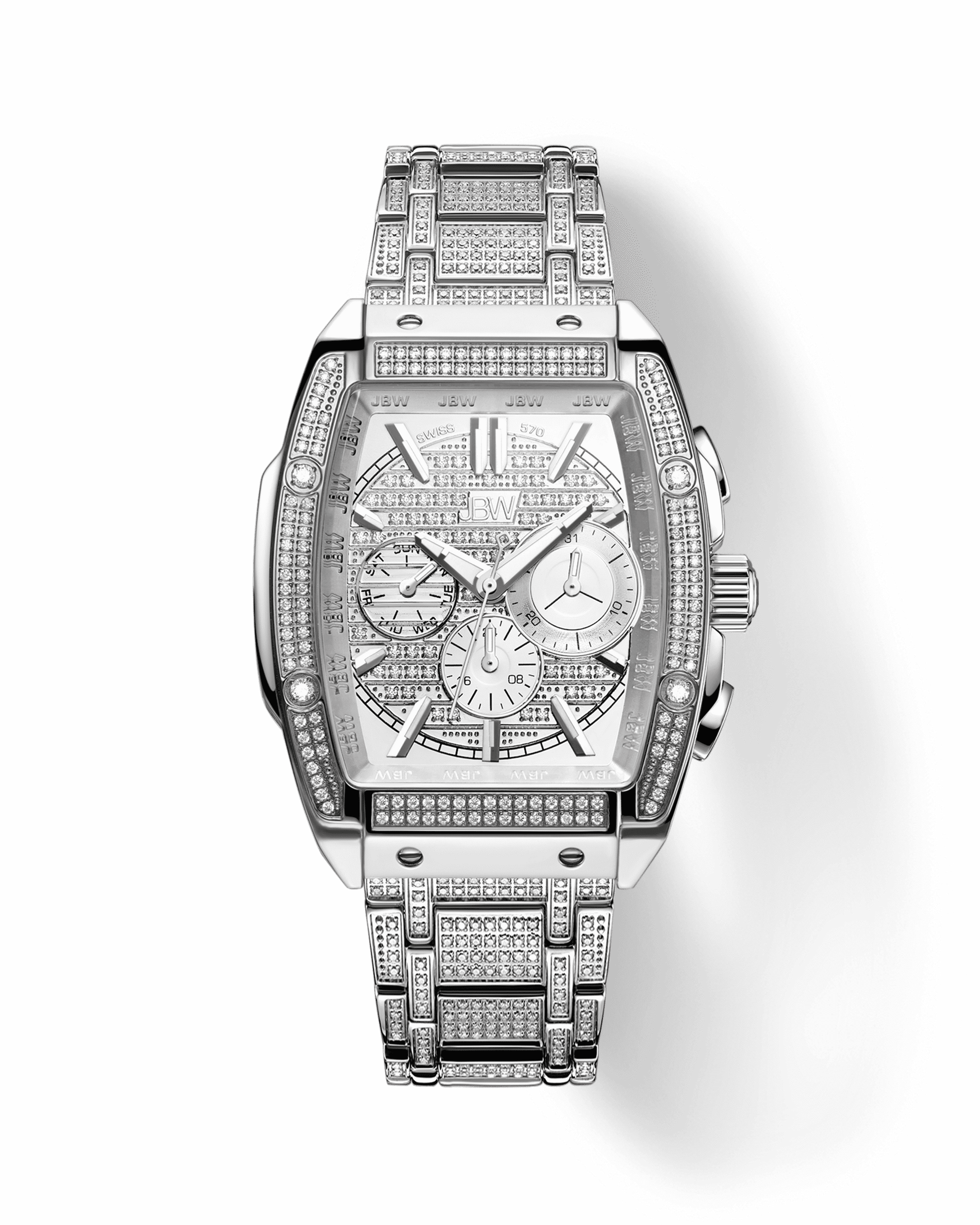 JBW Echelon Platinum Series PS570B Men s Diamond Watch JBW Watches