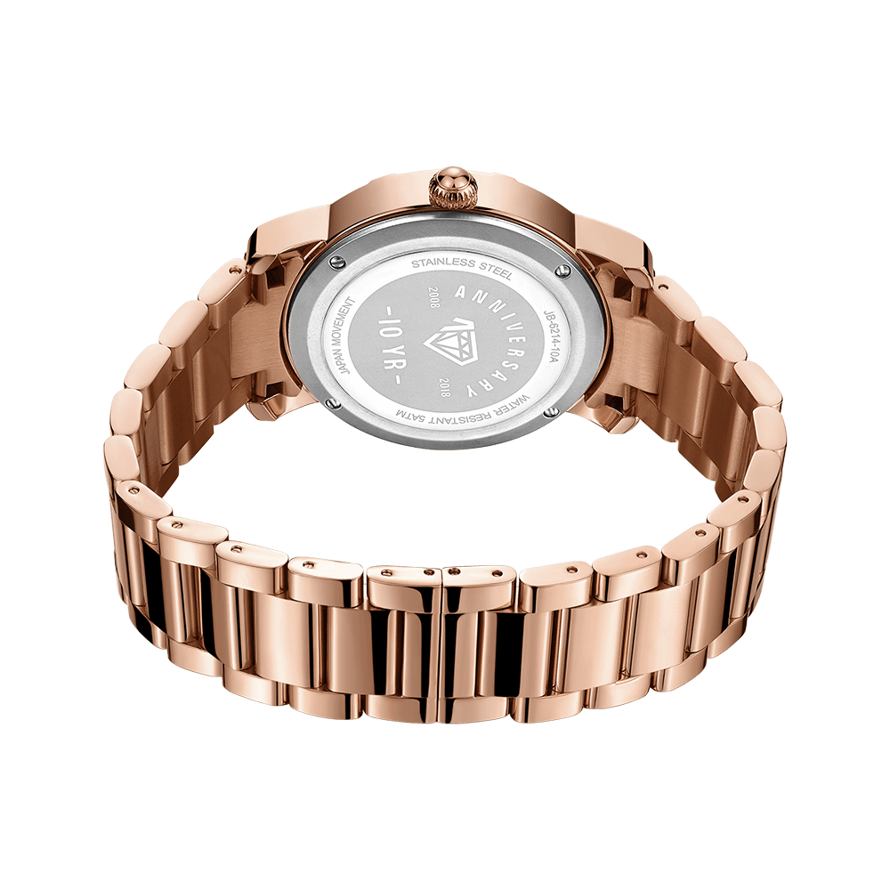 JBW Olympia 10 YR JB-6214-10A | Women's Rose Gold Diamond Watch