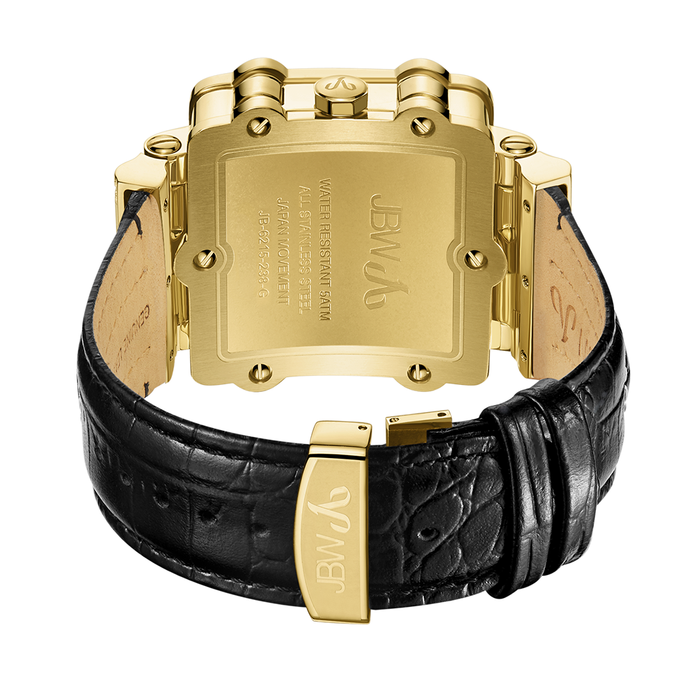 jone　オーダー JBW Phantom JB-6215-238-G | Men's Black & Gold Diamond Watch – JBW