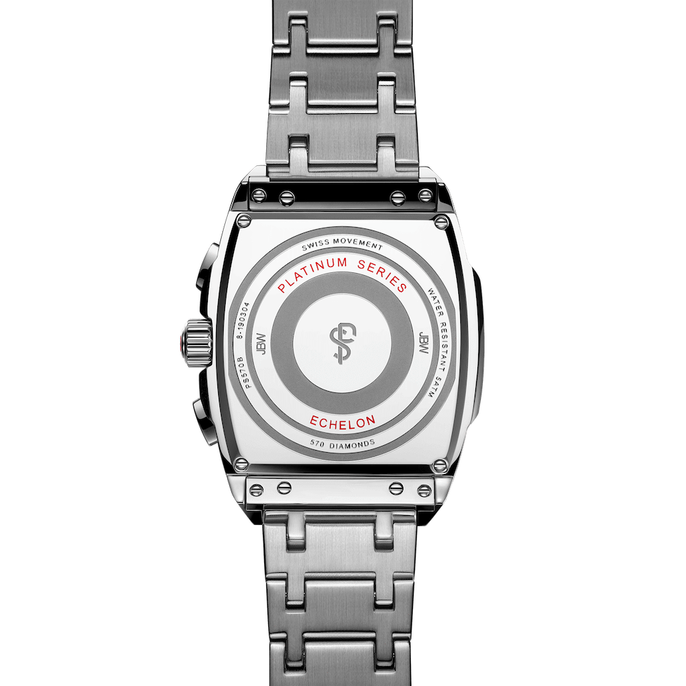 JBW Echelon Platinum Series PS570B | Men's Diamond Watch – JBW Watches