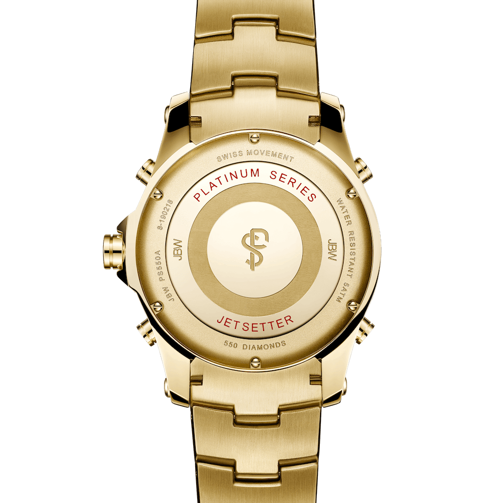 JBW Jet Setter Platinum Series PS550A | Men's Diamond Watch – JBW