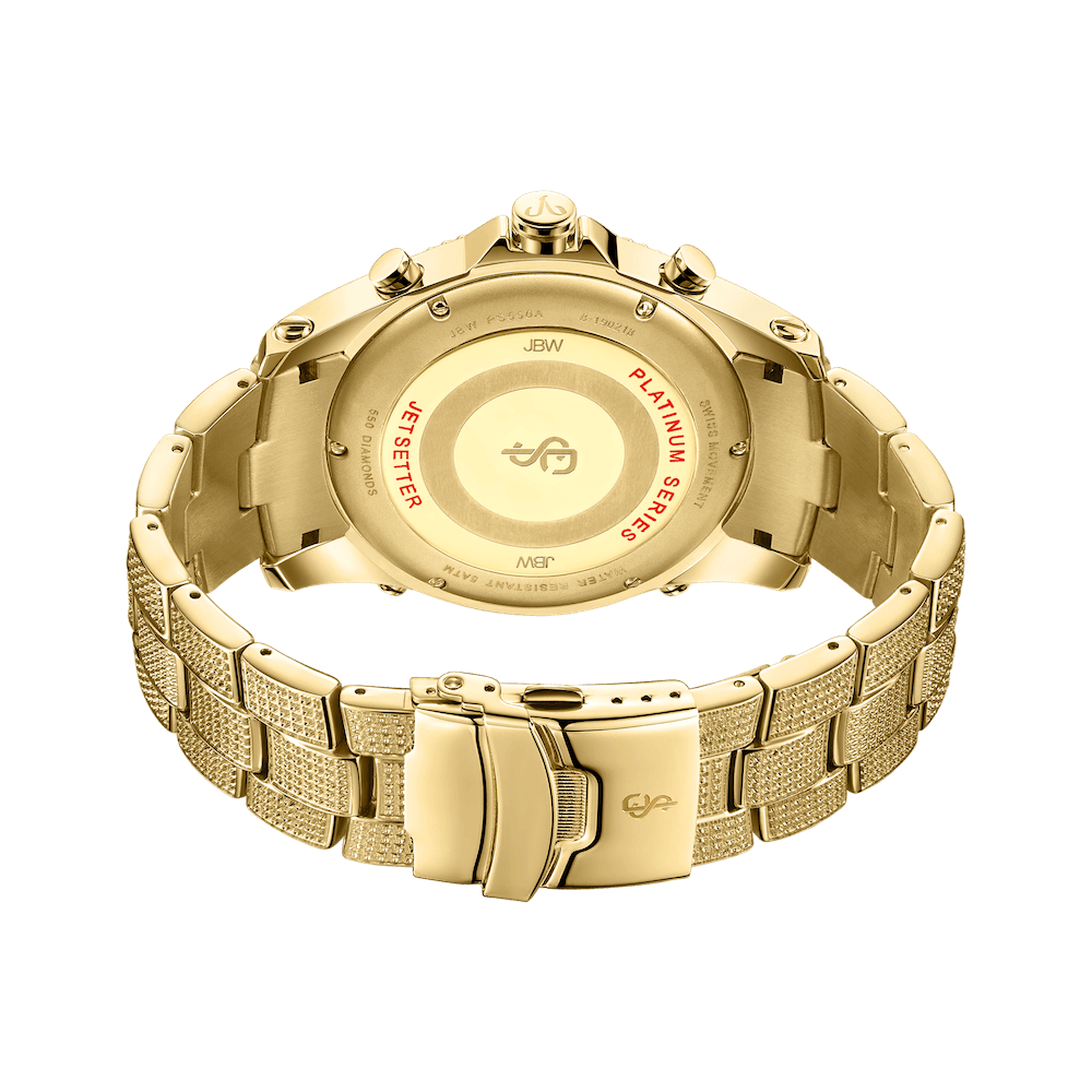 JBW Jet Setter Platinum Series PS550A | Men's Diamond Watch – JBW