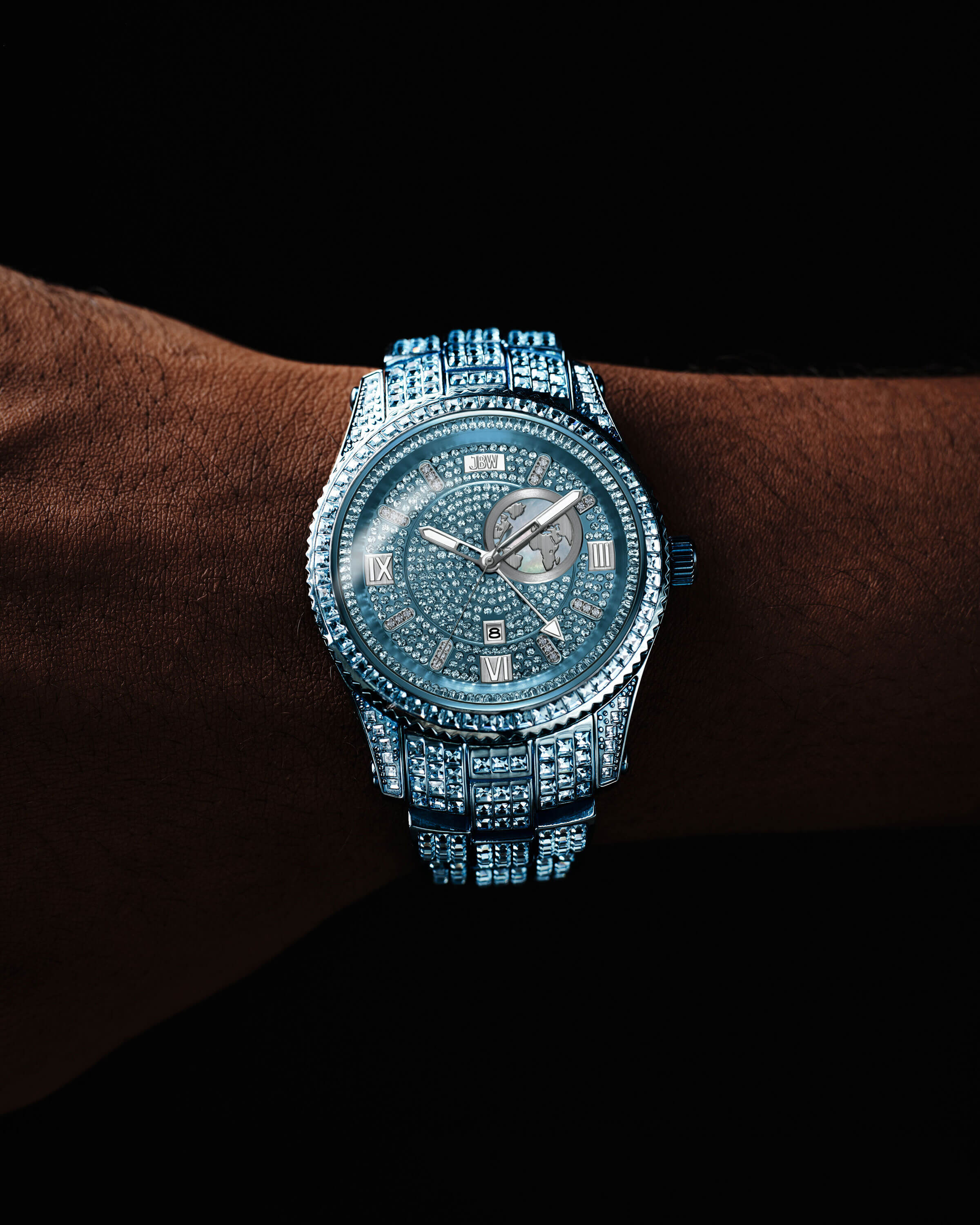JBW Jet Setter GMT Aqua | J6412B – JBW Watches