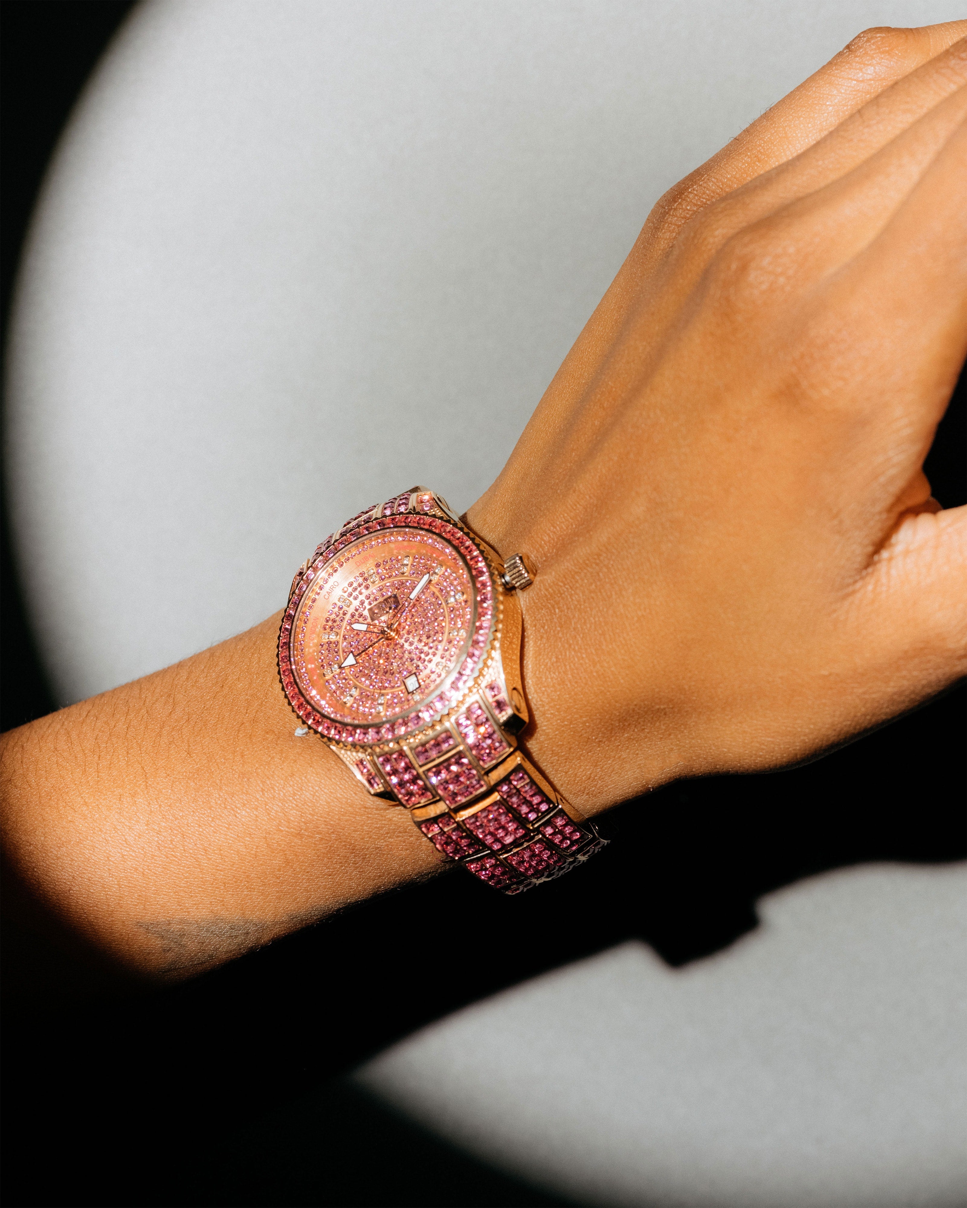 JBW Jet Setter GMT Pink Gold | J6413C – JBW Watches