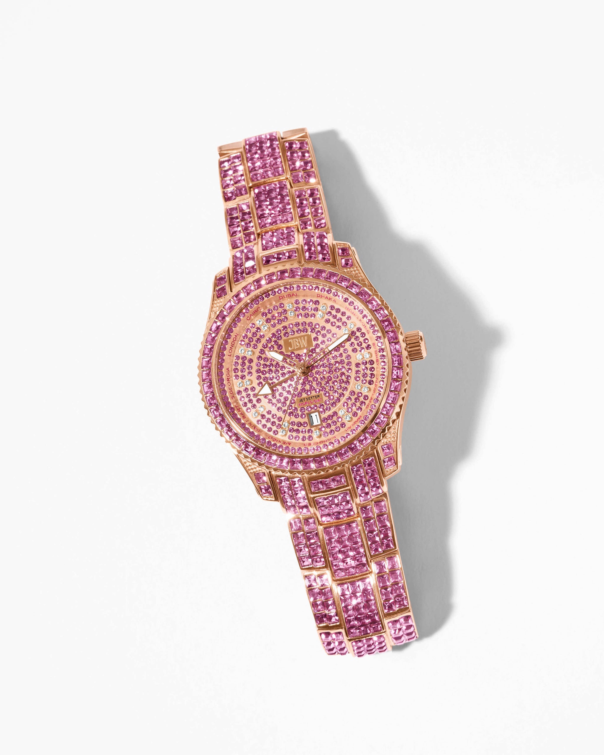 RESERVE Jet Setter GMT Pink Gold R6393E JBW Watches