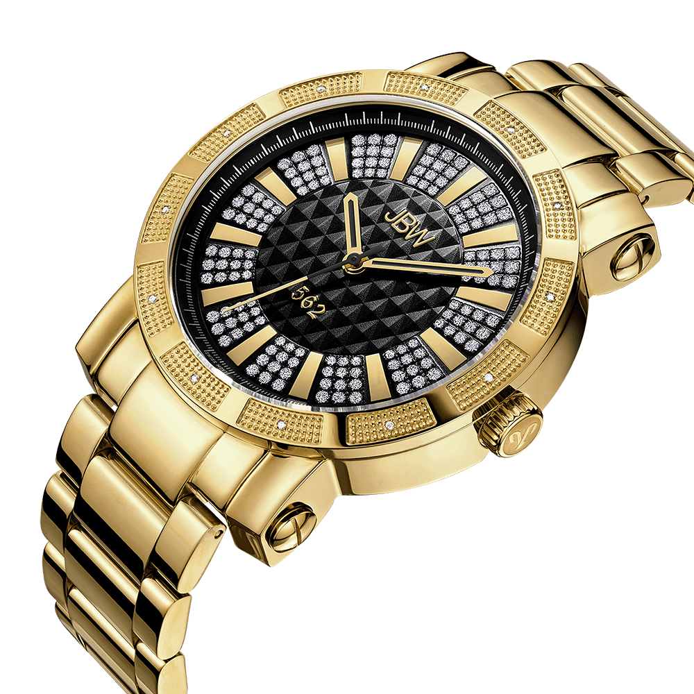 JBW 562 JB-6225-C | Men's Gold Diamond Watch – JBW Watches