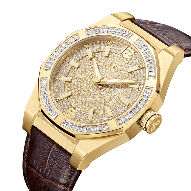 jbw-apollo-j6350b-gold-brown-leather-diamond-watch-front