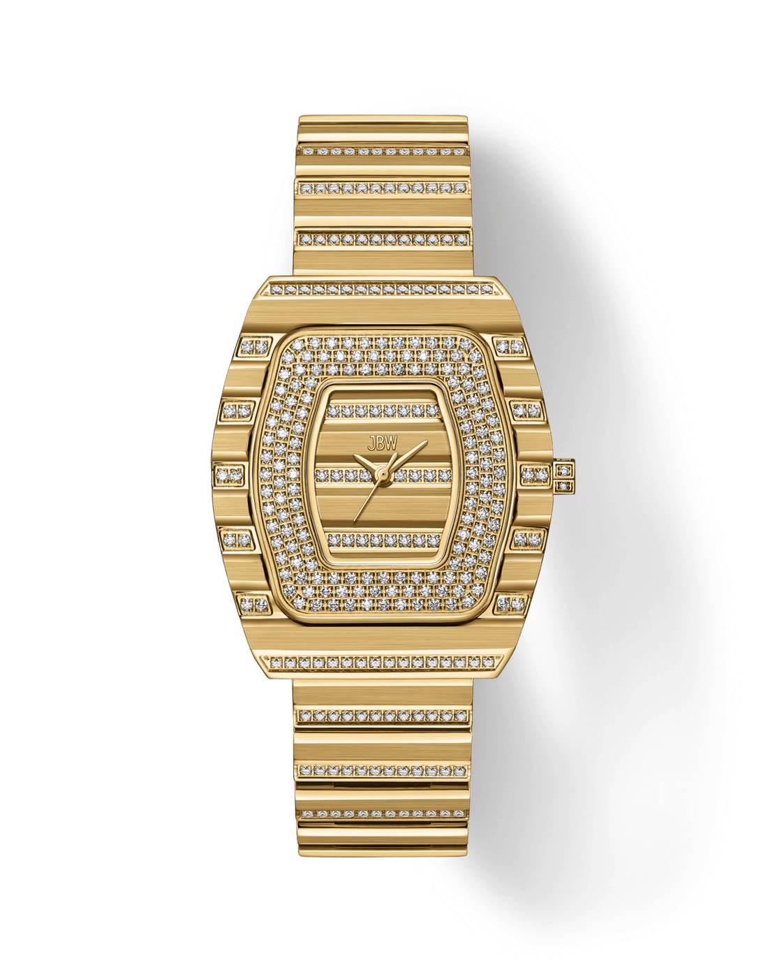 Luxury gold and diamond watch
