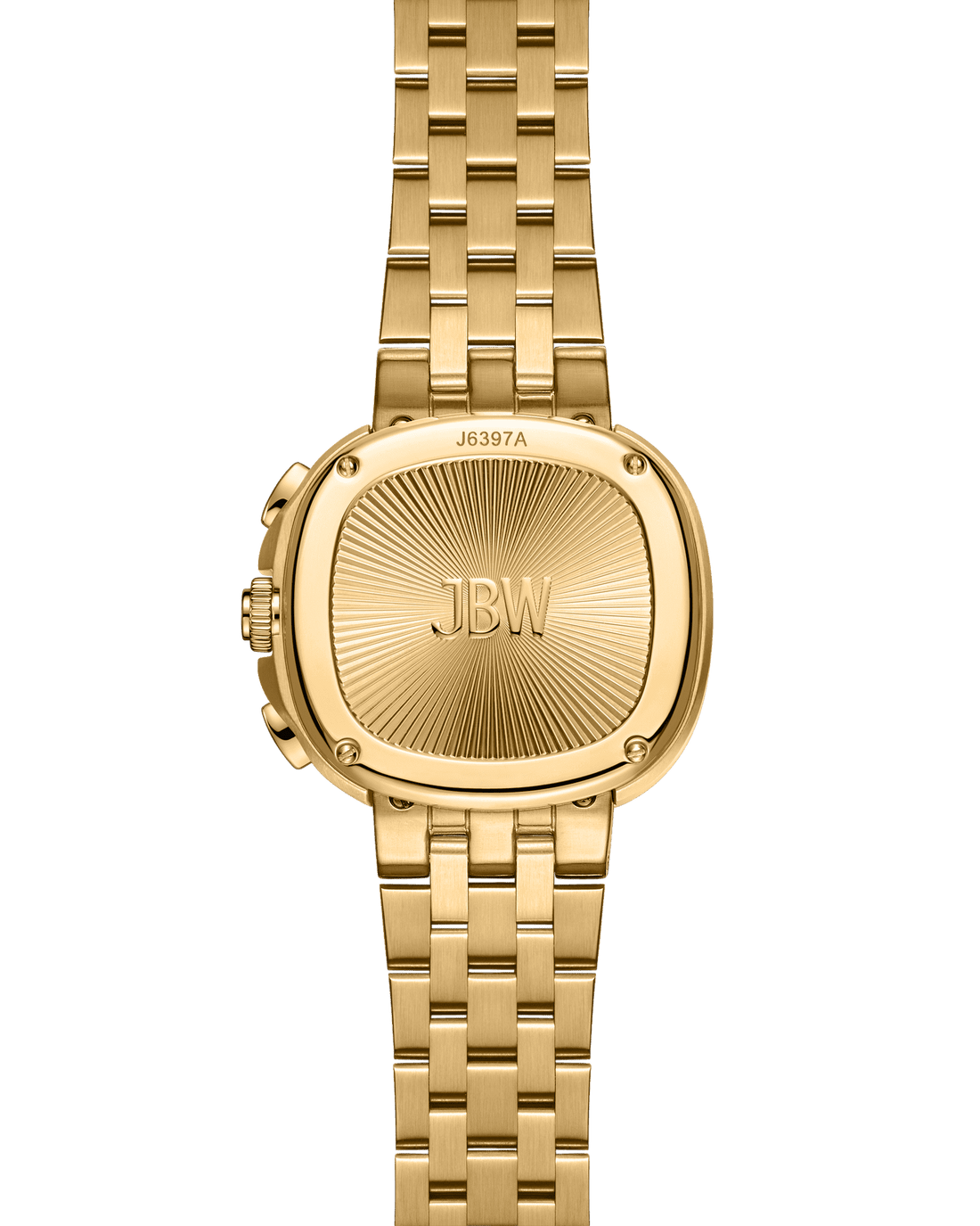 Gold Watch with Stainless Steel Back Legacy Gold Green | Quartz Watch | Paul Rich main image 2
