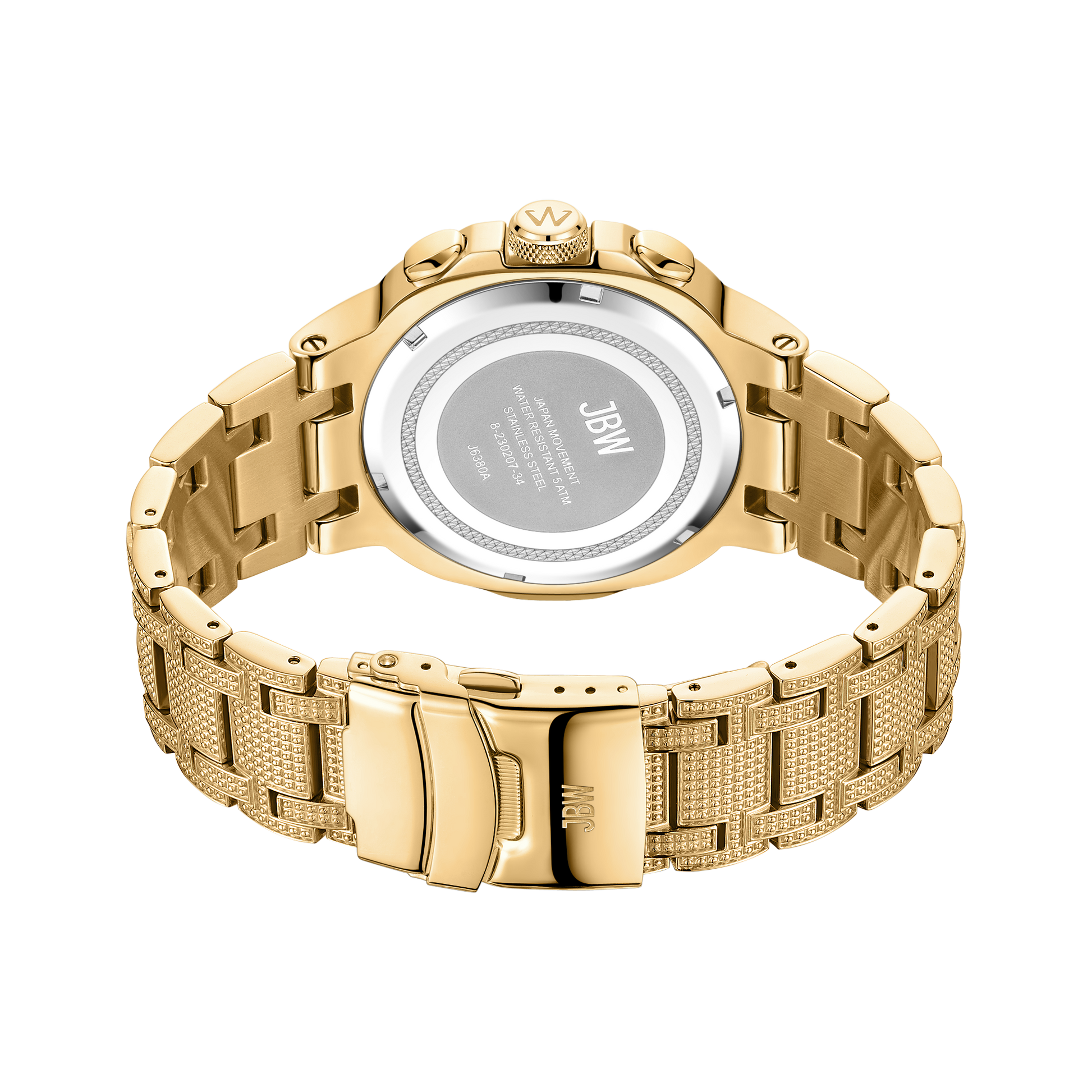 Jbw men's gold shop watch