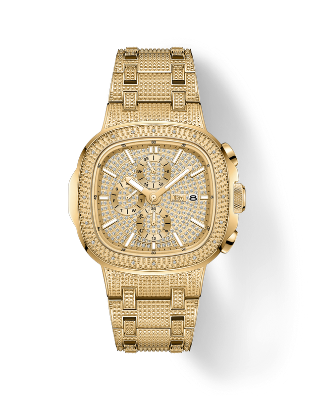 Women's gold watch with diamonds on sale