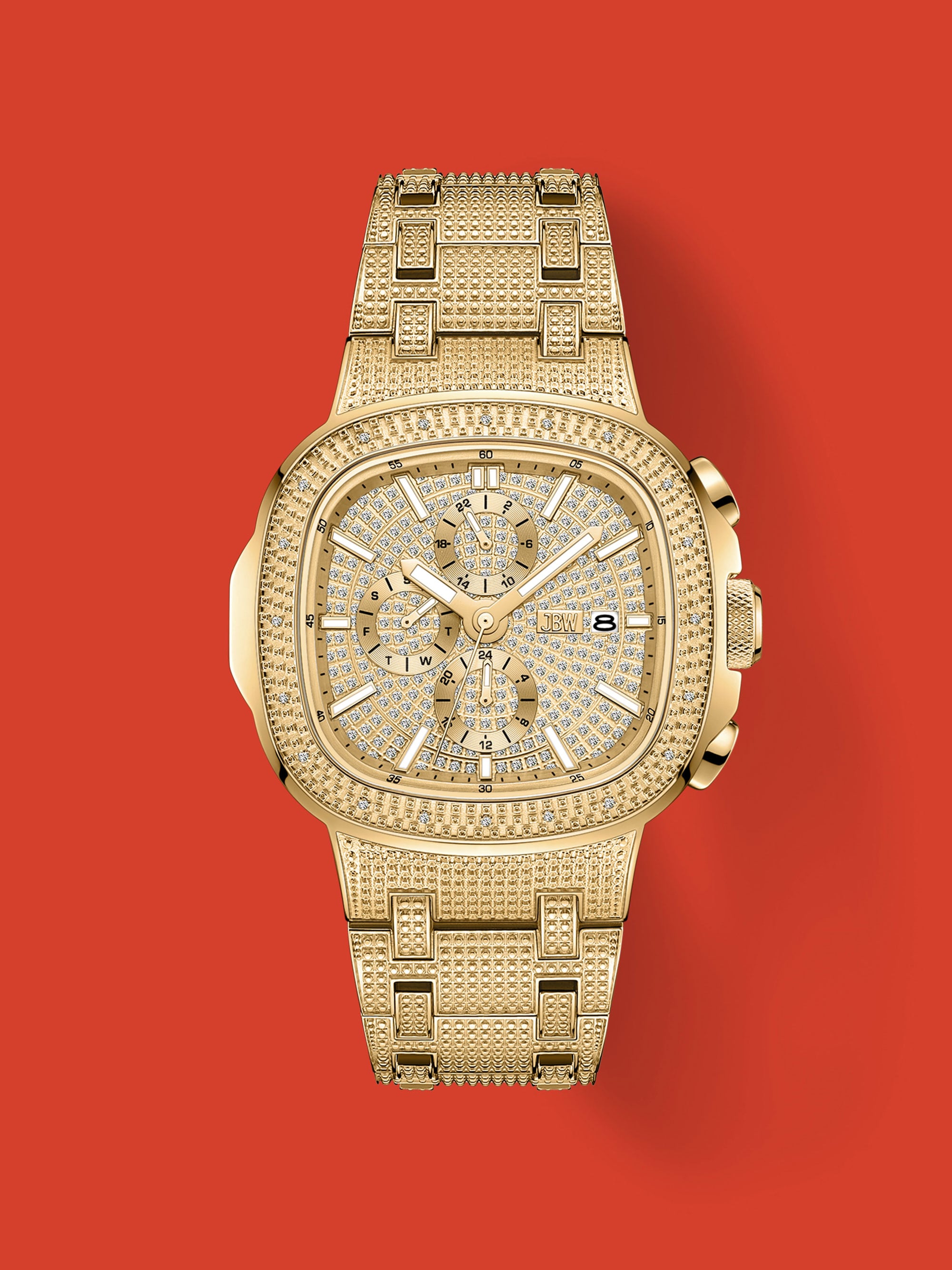 JBW Jet Setter GMT J6370D | Men's Two-Tone Diamond Watch – JBW Watches