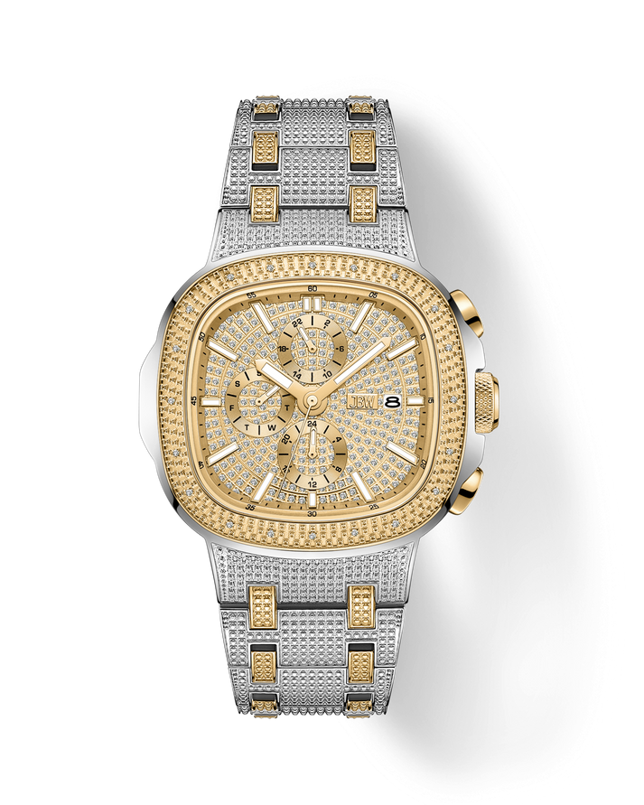 JBW Heist J6380B Men's TwoTone Diamond Watch JBW Watches