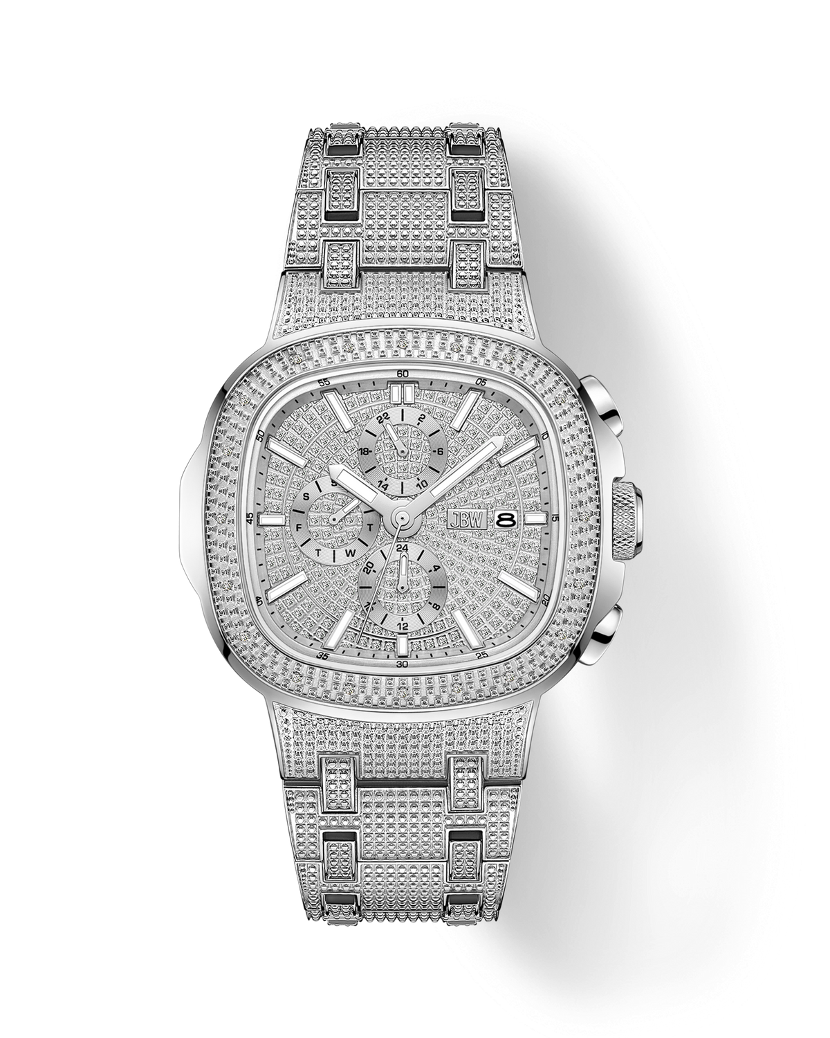 JBW Heist J6380B Men's TwoTone Diamond Watch JBW Watches