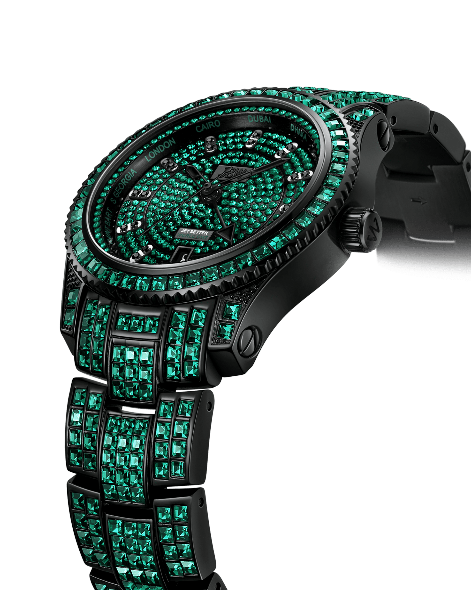 RESERVE Jet Setter GMT Emerald | R6393C