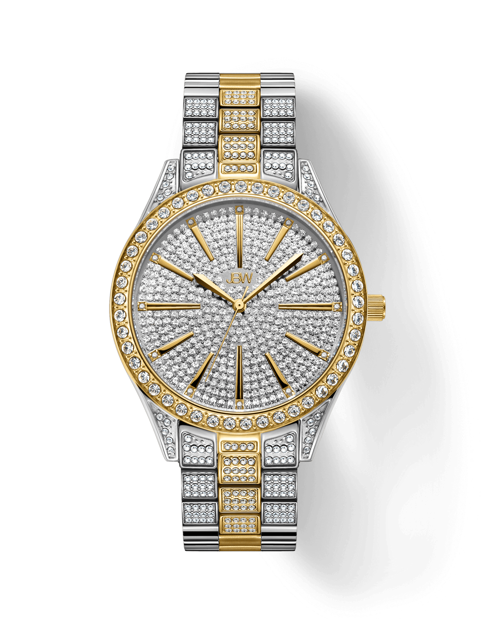 JBW Cristal J6346D Women's Two-Tone Gold Swiss Diamond Watch