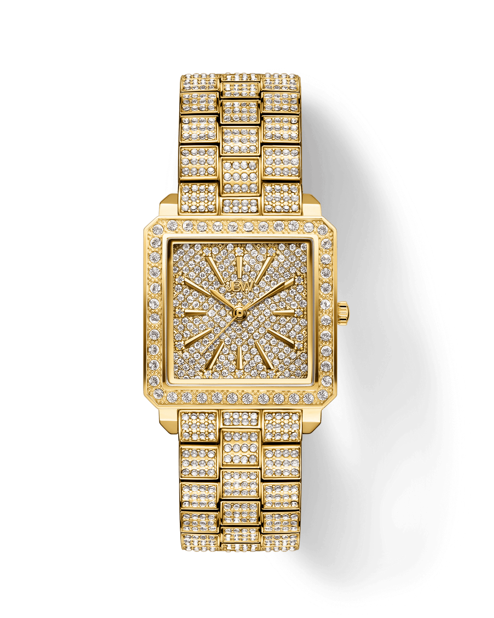 JBW Cristal Square J6386A | Women's Gold Diamond Watch – JBW Watches