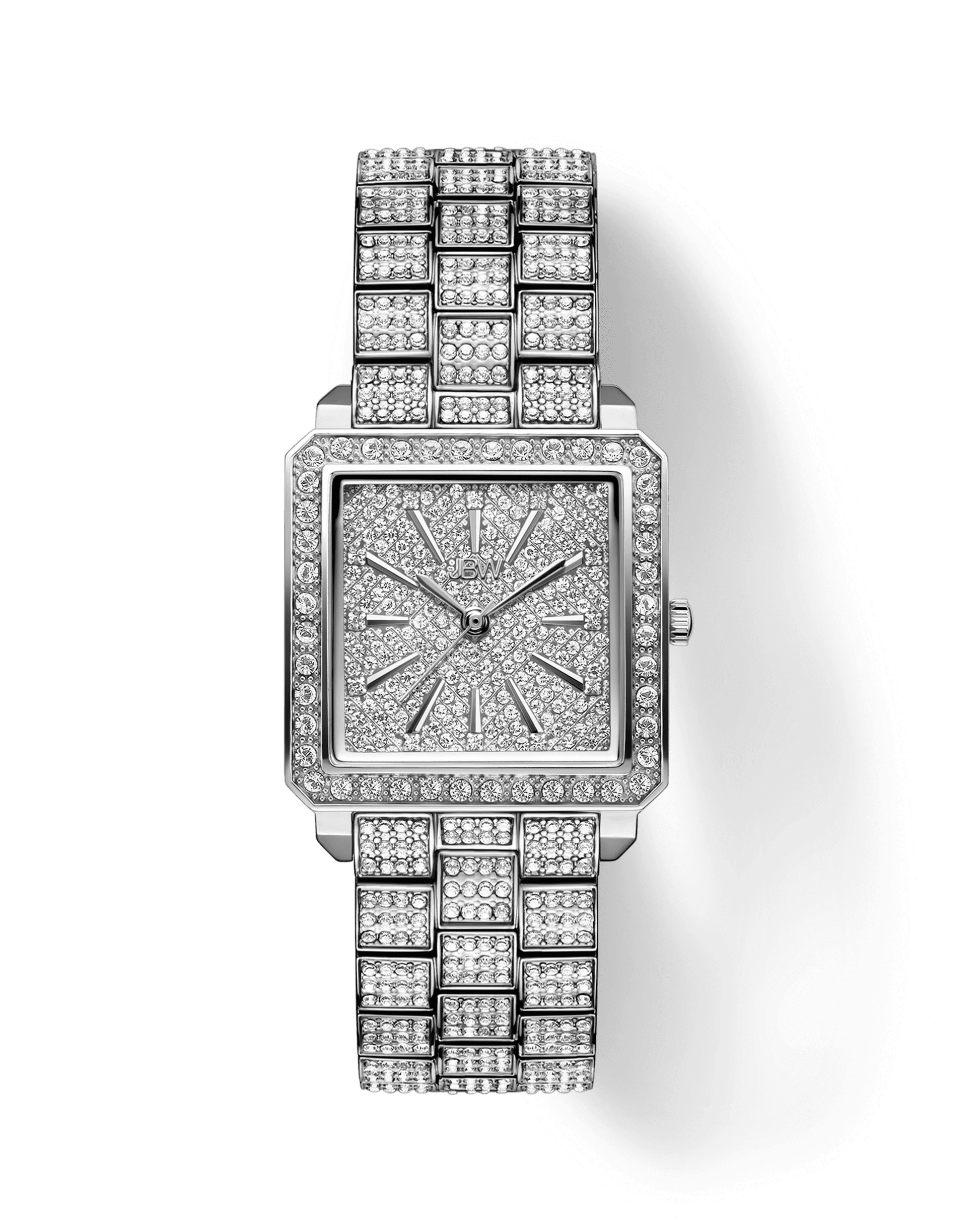 Iced out 2025 armani watch