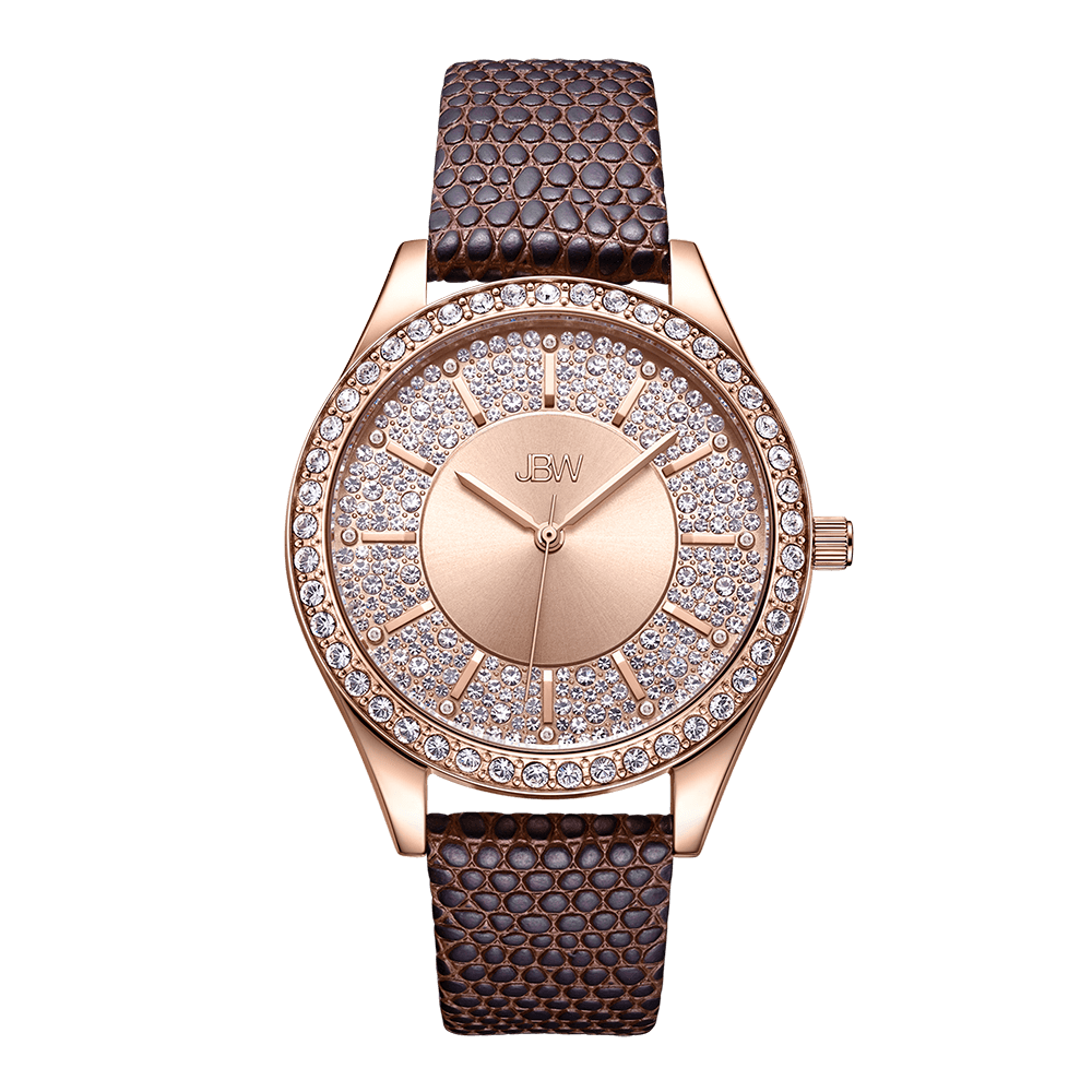 1-jbw-mondrian-j6367-10d-rose-gold-diamond-watch-brown-leather-band-front