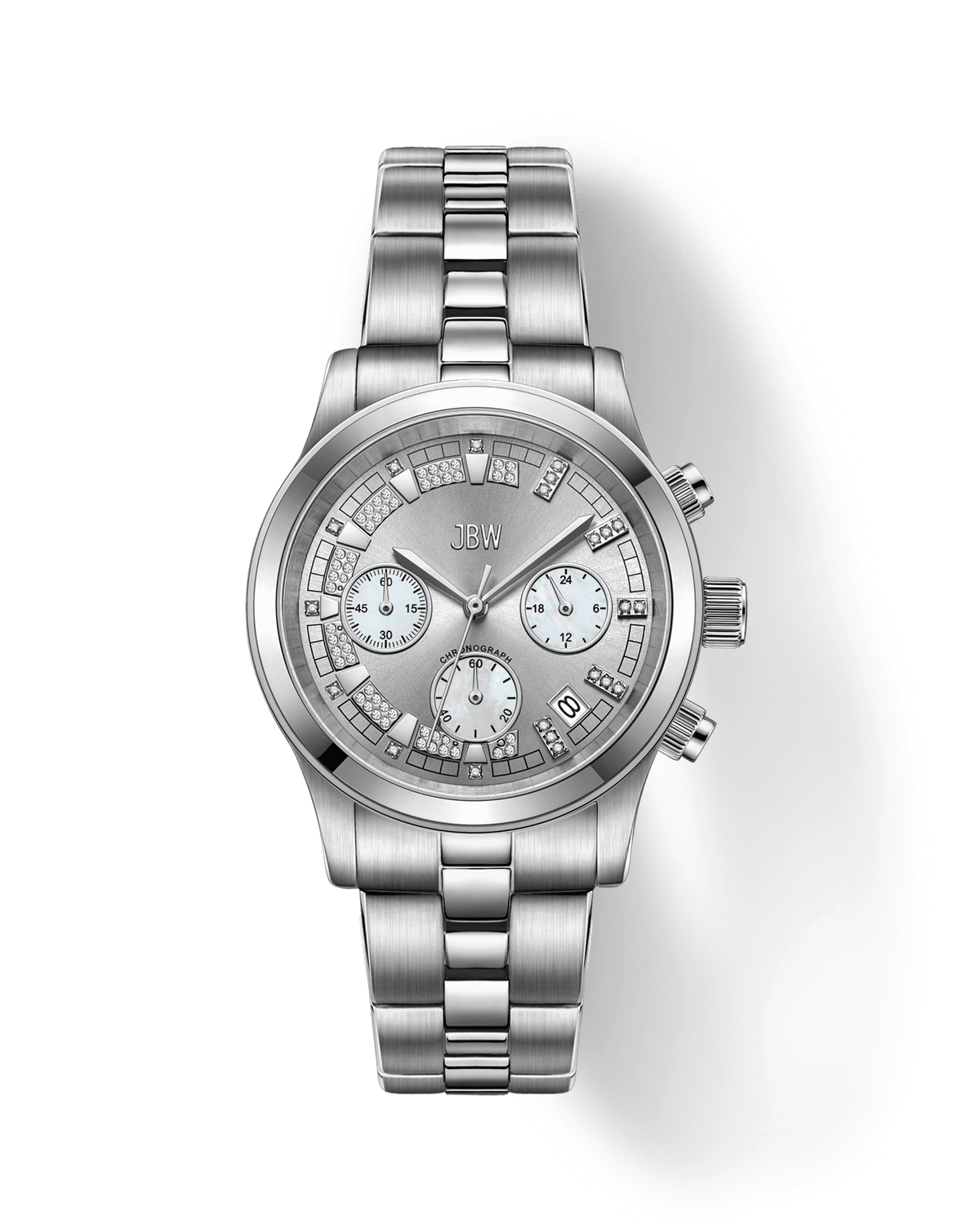 JBW Women\'s Vixen Analog Stainless Steel Watch 1-jbw-cristal-j6346c-silver-  main image 2