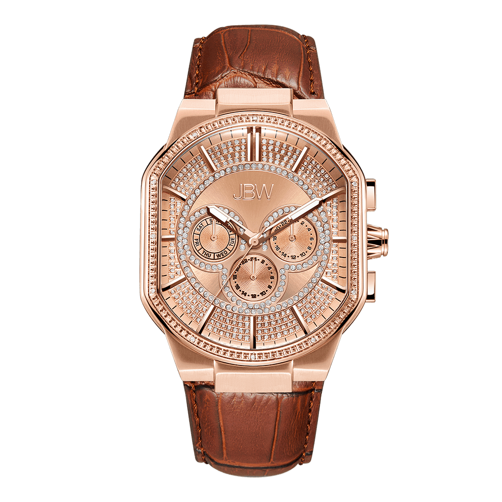 JBW Orion J6342C Men s Rose Gold Diamond Watch JBW Watches