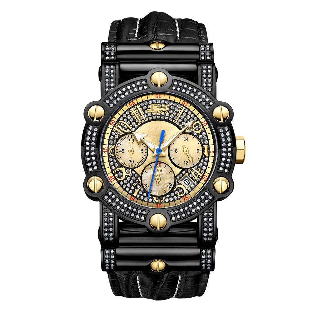 1-jbw-phantom-jb-6215-10b-two-tone-gold-black-ion-black-leather-diamond-watch-front
