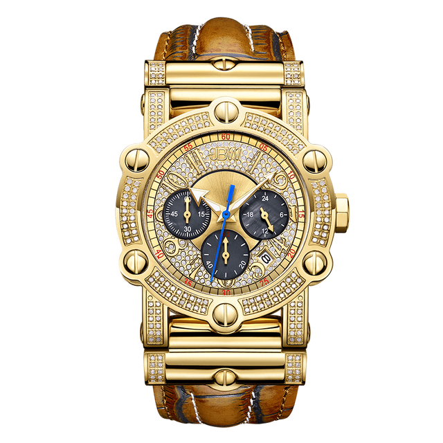 1-jbw-phantom-jb-6215-10c-gold-brown-leather-diamond-watch-front