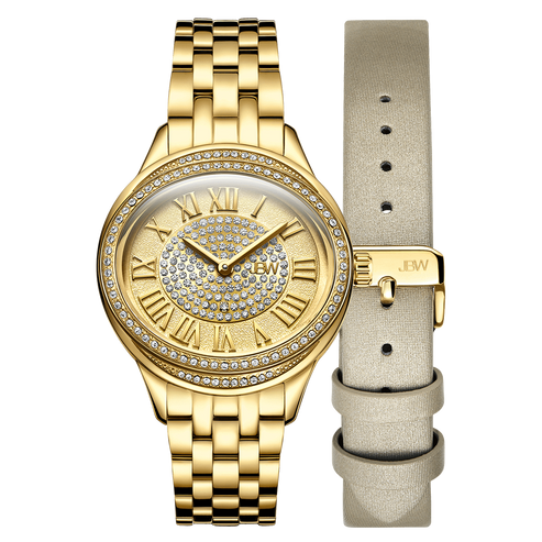 JBW Plaza Set J6366B | Women's Gold Diamond Watch Set – JBW Watches