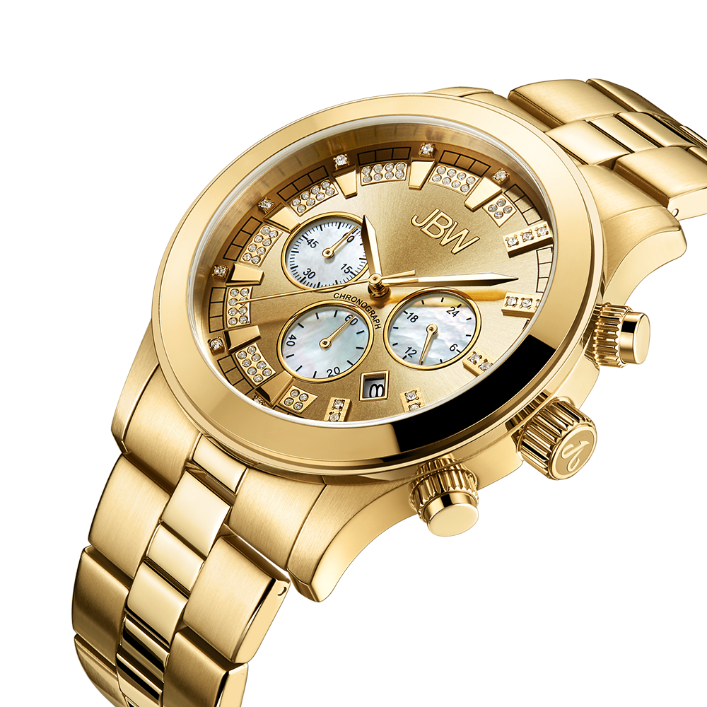 JBW Delano JB-6218-E | Men's Gold Diamond Watch – JBW Watches