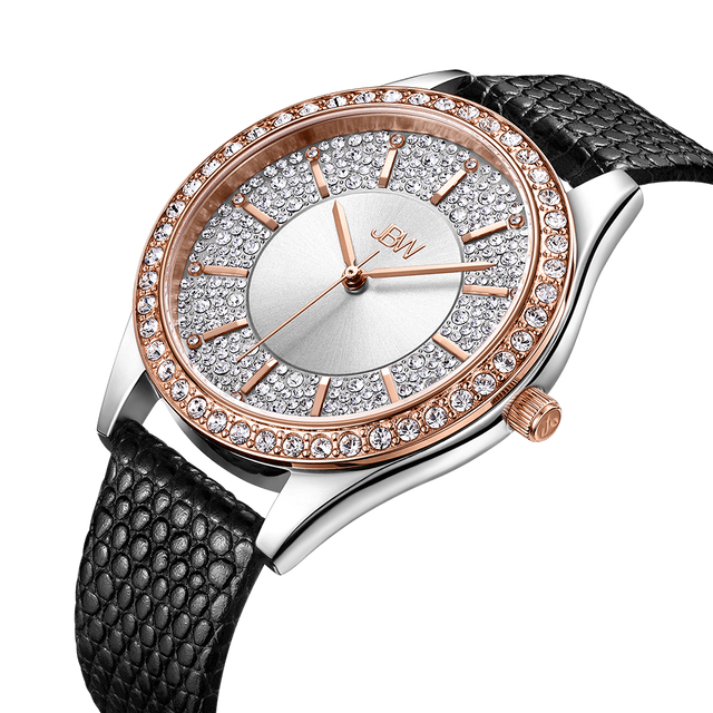 1-jbw-mondrian-j6367-10c-two-tone-rose-gold-stainless-steel-diamond-watch-black-leather-band-front