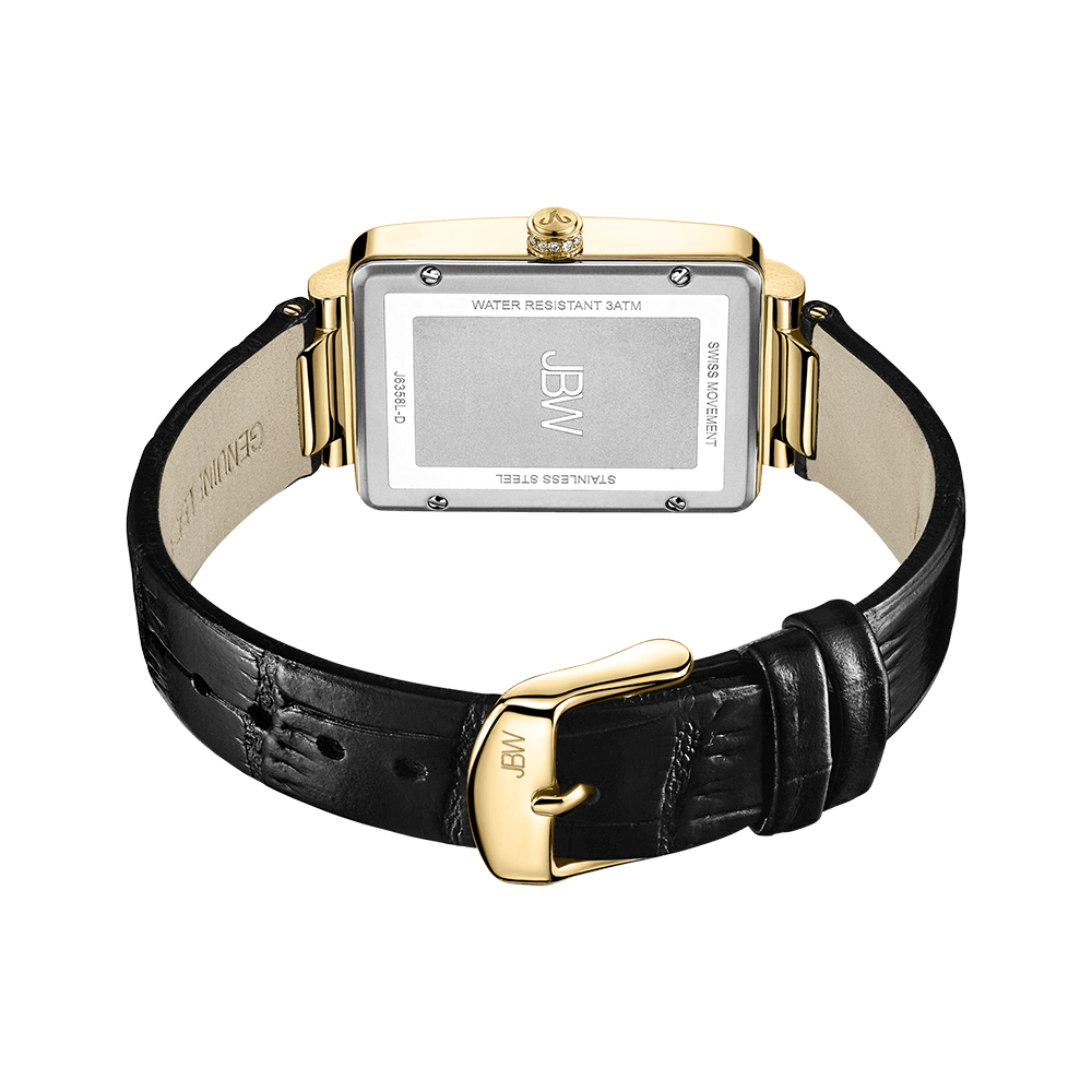 JBW Mink J6358LD Women's Gold Diamond Watch With Strap JBW Watches