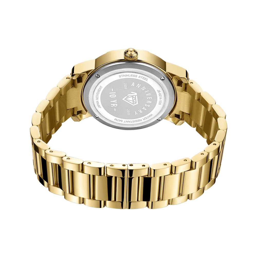 JBW Olympia 10 YR JB-6214-10B | Women's Gold Diamond Watch – JBW Watches