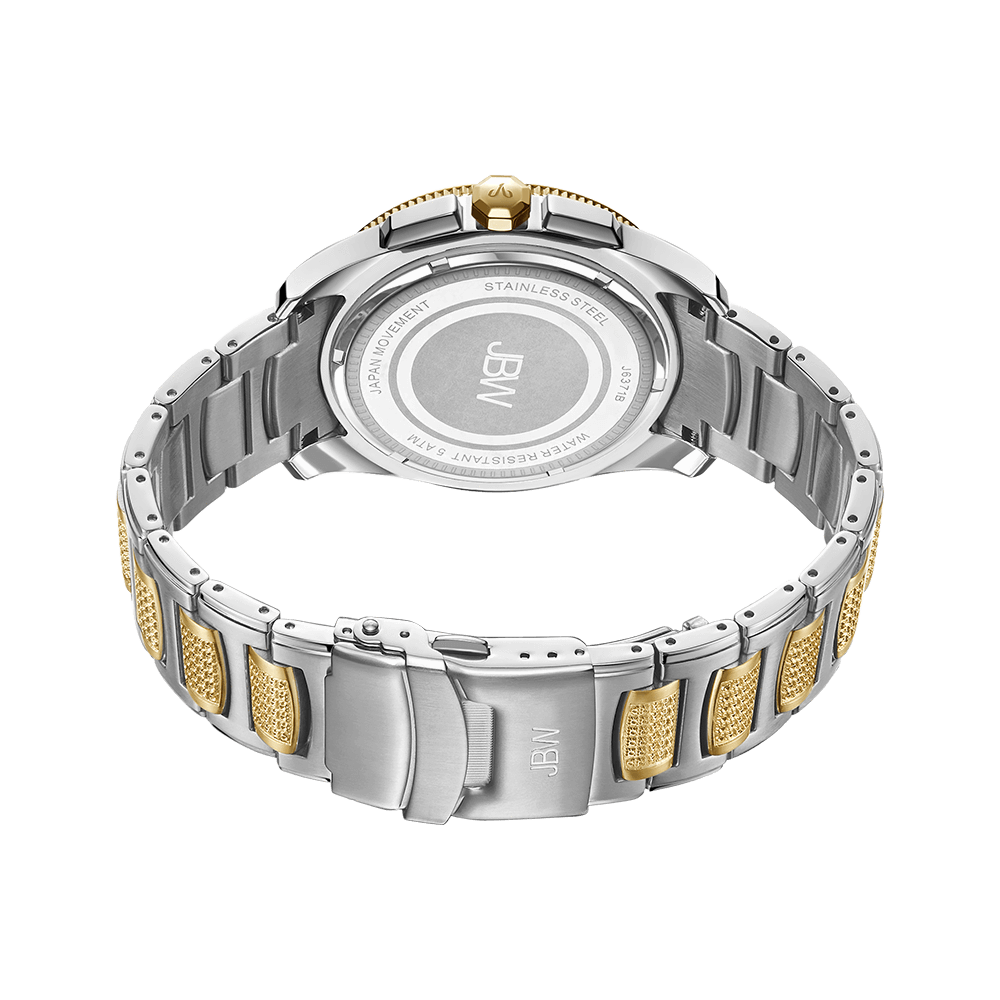 JBW Men s Prince 0.23 ctw Diamond 24 Hour Watch J6371B JBW Watches