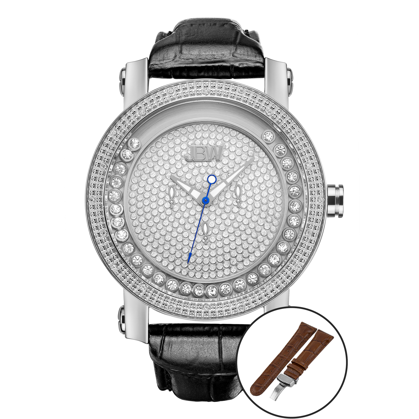 Hendrix | JB-6211L-G (Watch & Brown Band Set)