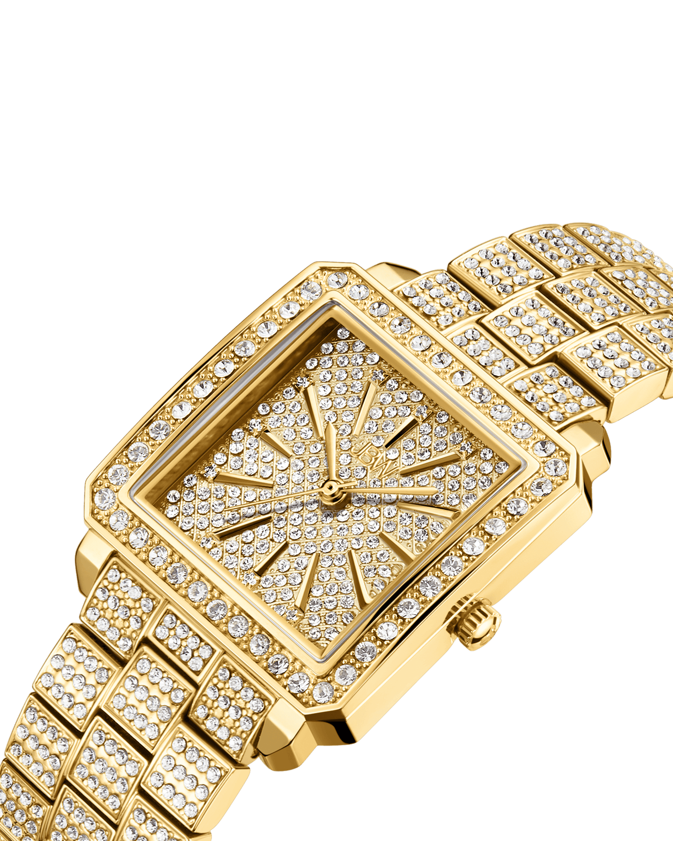 JBW Cristal Square J6386A Women's Gold Diamond Watch JBW Watches