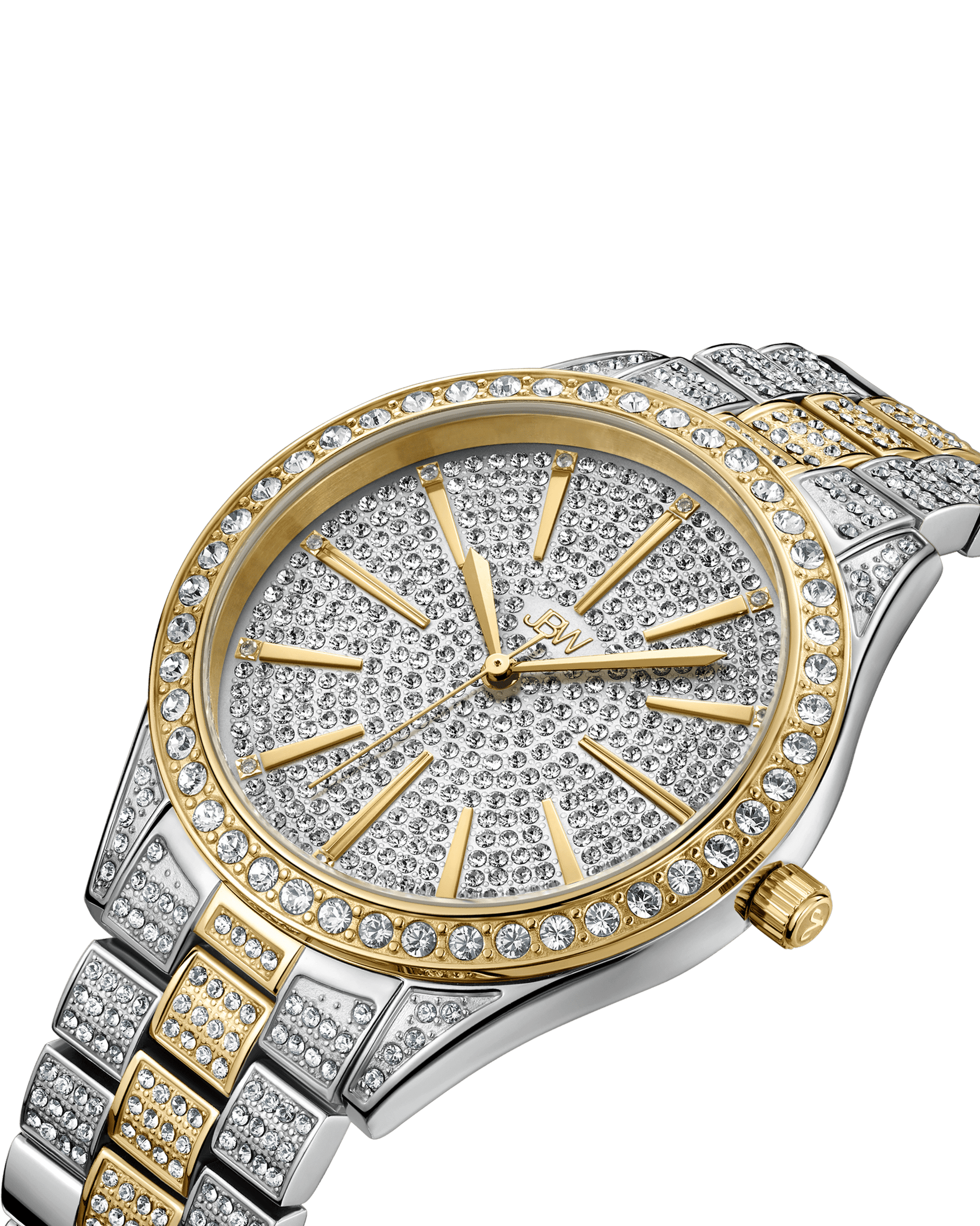 Women's two tone watch with diamonds online