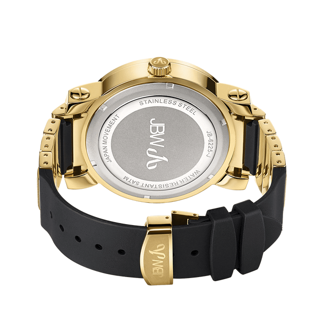 jbw-562-jb-6225-j-gold-black-silicone-diamond-watch-front