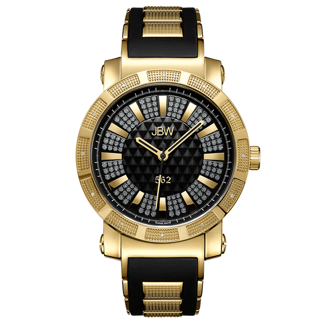 jbw-562-jb-6225-j-gold-black-silicone-diamond-watch-front