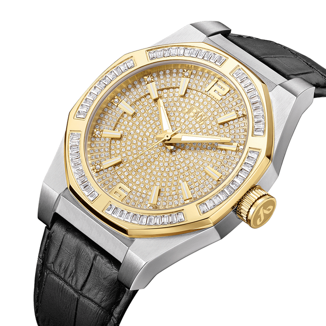 jbw-apollo-j6350e-two-tone-gold-black-leather-diamond-watch-front