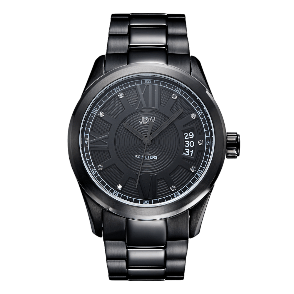 JBW Bond J6311D Men s Black Diamond Watch JBW Watches