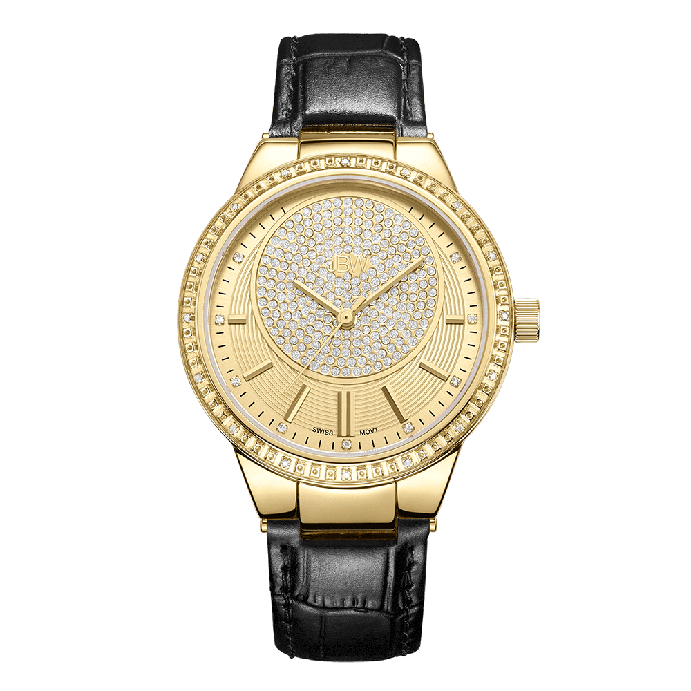 jbw-camille-j6345c-gold-black-leather-diamond-watch-front
