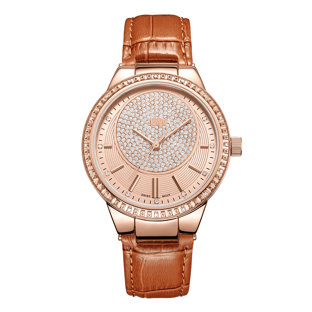 jbw-camille-j6345d-rosegold-brown-leather-diamond-watch-front