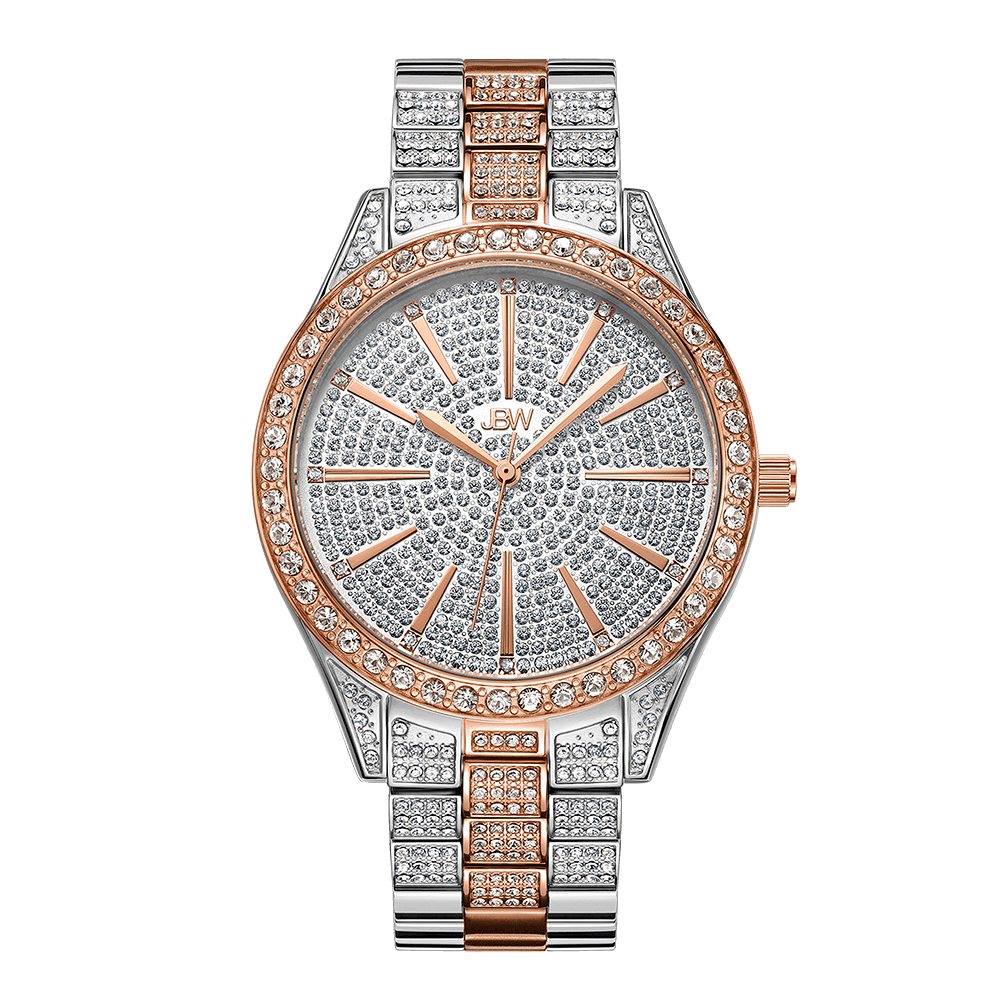 jbw-cristal-j6346e-two-tone-rose-gold-diamond-watch-front