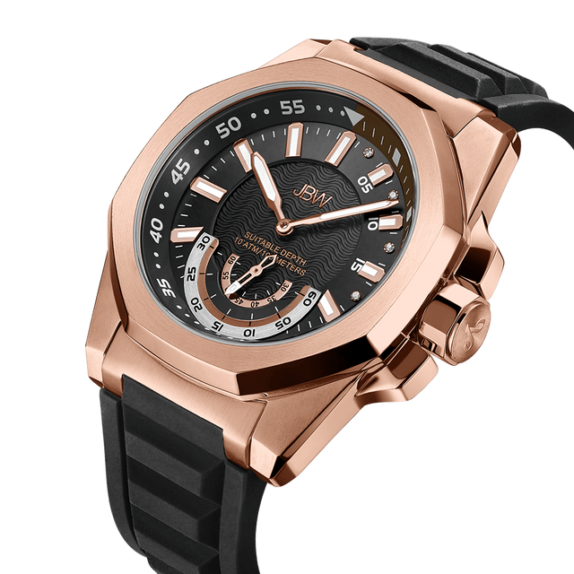 jbw-delmare-j6359b-rose-gold-black-silicone-diamond-watch-front